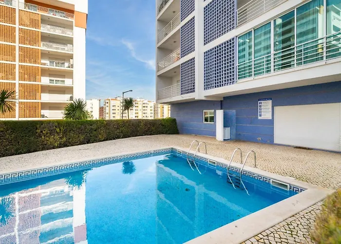 Praia Da Rocha, 502, Charming Apartment, Air Conditioning, Swimming Pool,Free Wifi, Faia By Ig * Portimao